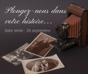 Plongez-nous dans VOTRE histoire...