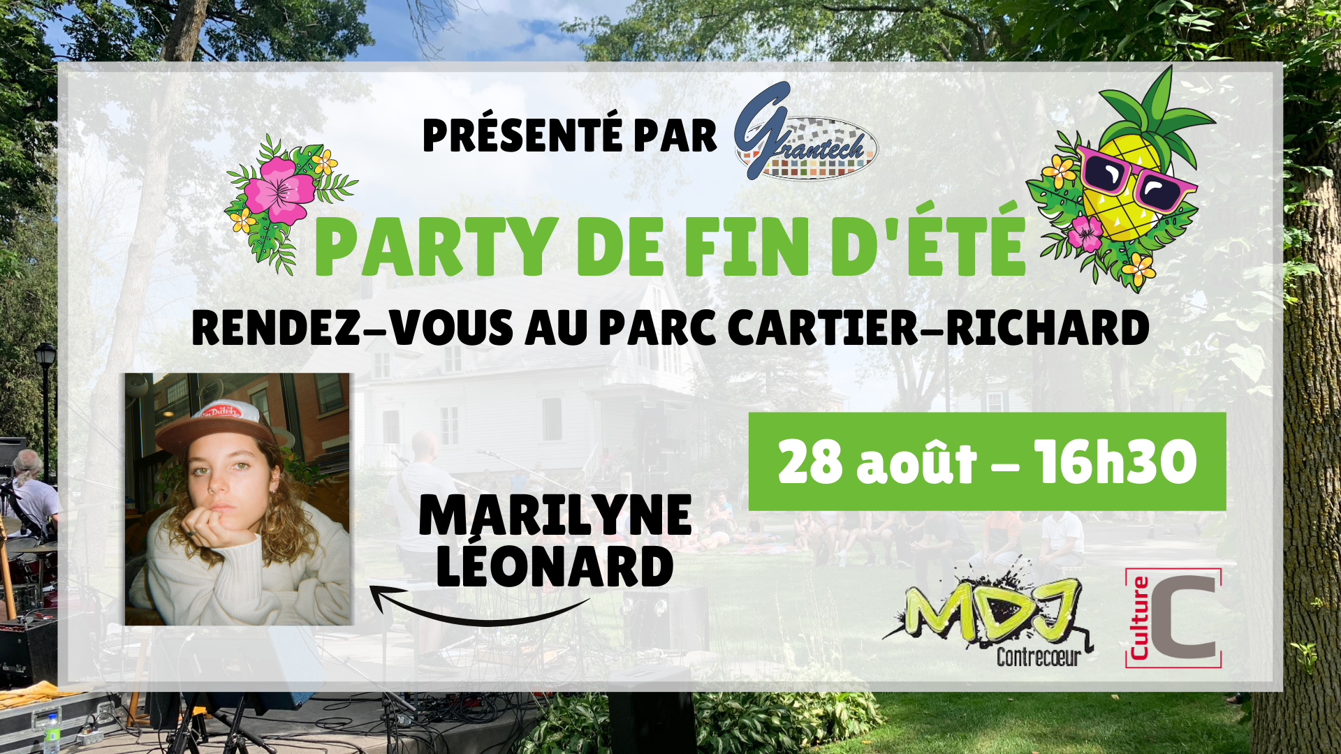 Party de fin d'été - Marilyne Léonard