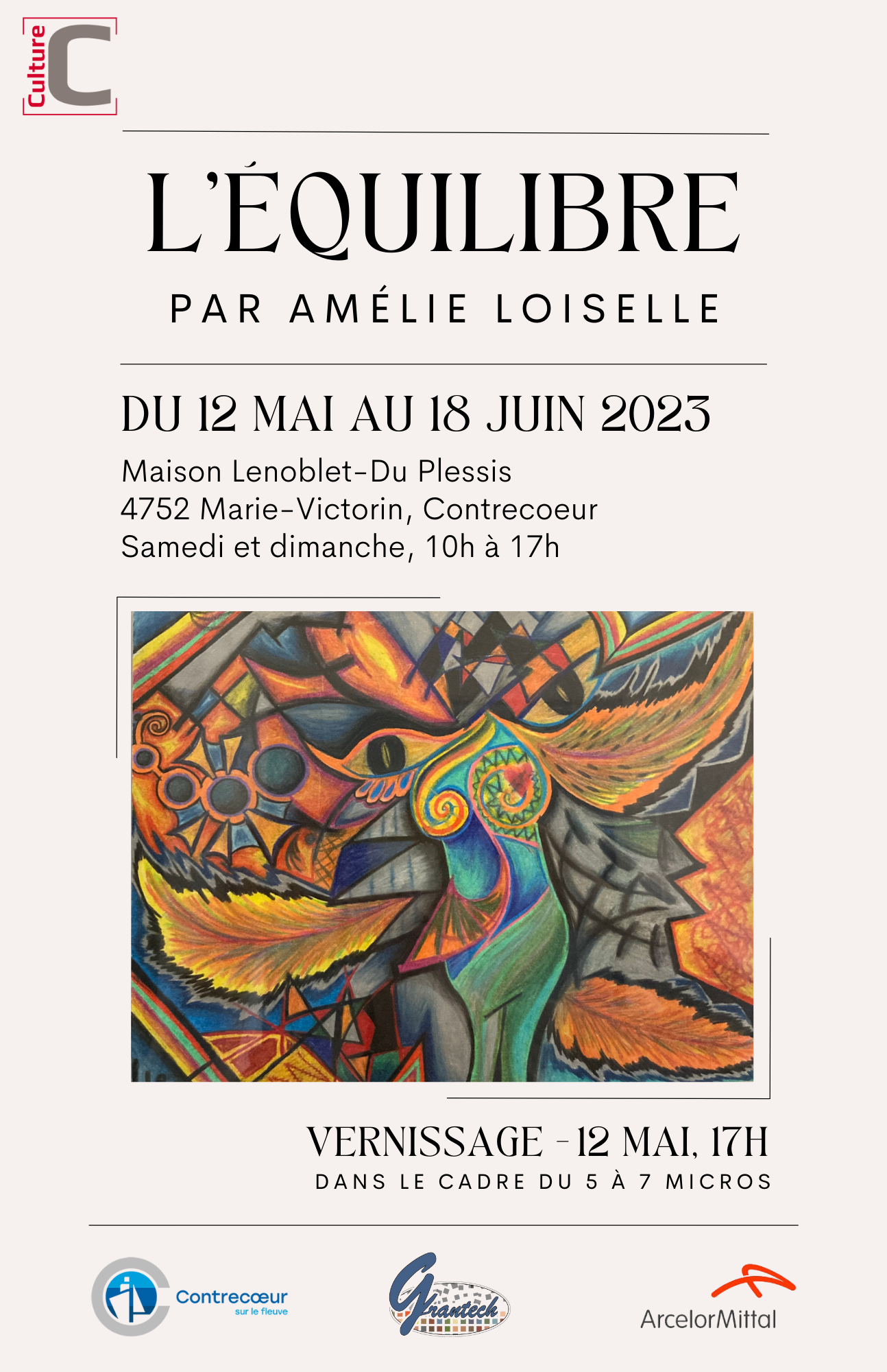 Affiche Amรฉlie Loiselle